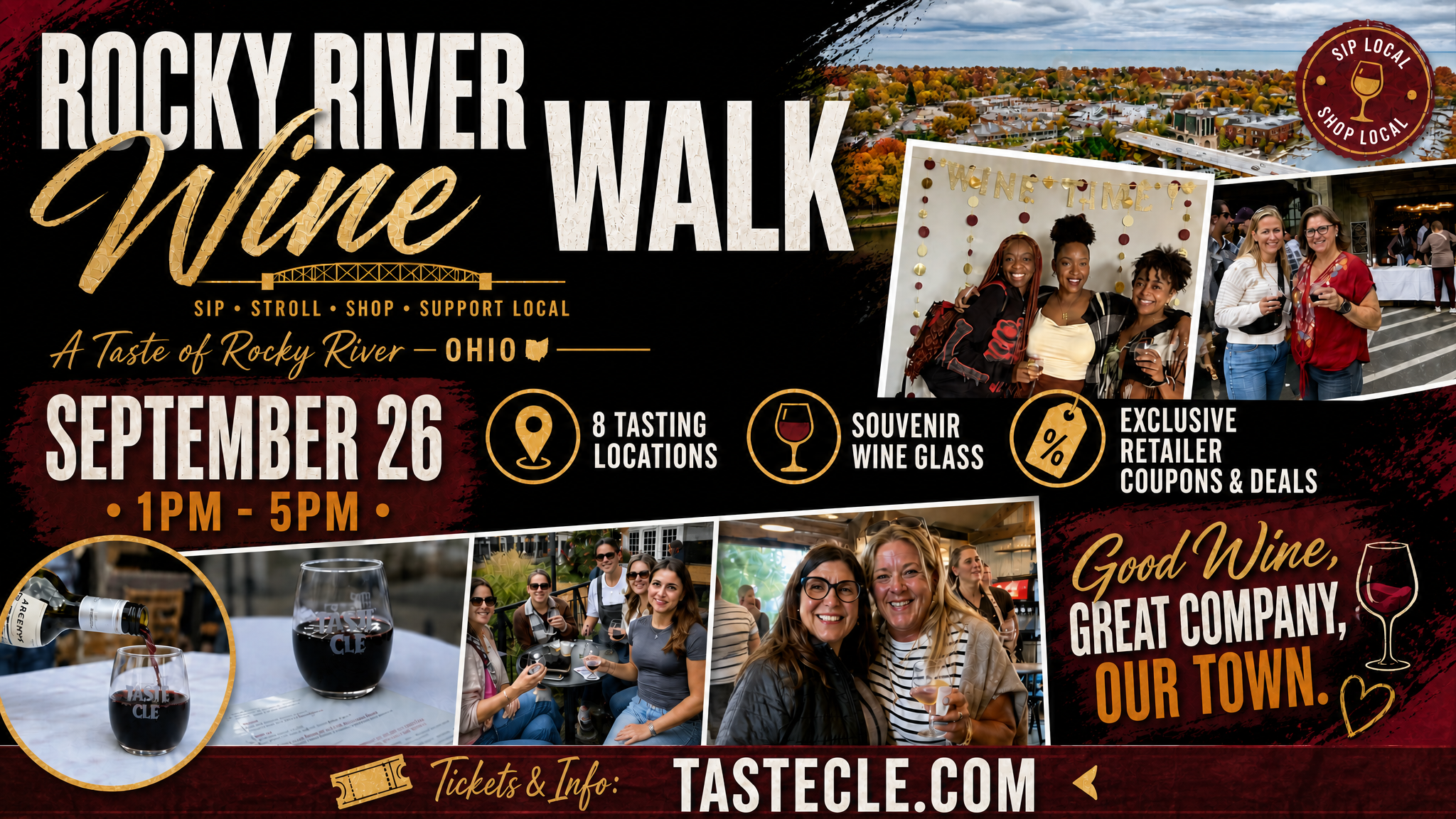 Rocky River Wine Walk 2026