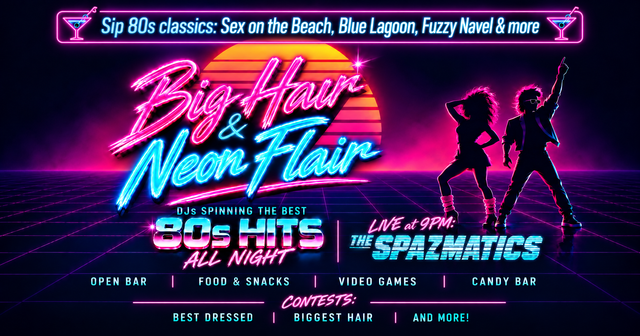 Big Hair & Neon Flair 2027 | The Most Rad 80s Party